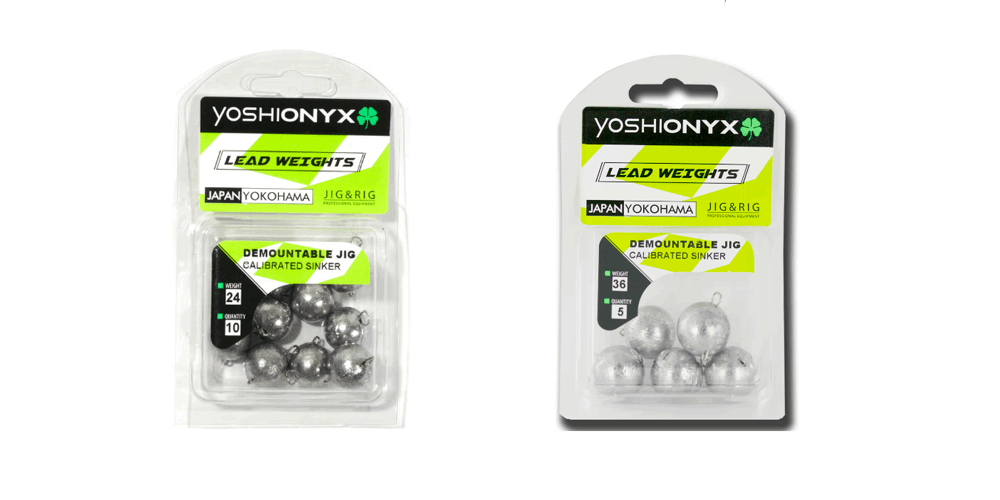 Разборные чебурашки Yoshi Onyx Demountable Calibrated Sinker
